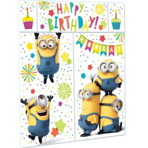 Minions Scene Setter Room Decorating Kit